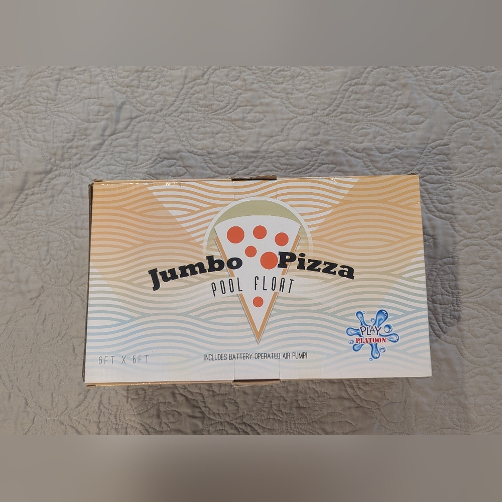 Jumbo Pizza Pool Float